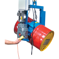 BASCULE BARIL POUDRE 1 PHASE/115V CAP 1500LB, Baril de 55 gal. US (45 gal. imp.), Capacit&eacute; 1500 lb/680 kg Les Distributions ICE