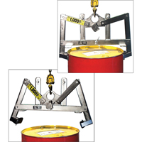 Automatic Vertical Drum Lifters, 55 US gal. (45 Imperial Gal.), 1000 lbs./454 kg. Cap. Les Distributions ICE