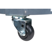 Leak Containment Drum Dolly, 24.25" dia. X 7.625" H, 1.5 US Gal. Spill Cap. Les Distributions ICE
