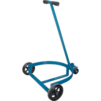 Diable surbaiss&eacute; pour barils, Fabriqu&eacute; en Acier, 55 gal. US (45 gal. imp.) Les Distributions ICE