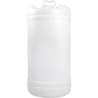 Polyethylene Drums -Tight Head, 15 US gal. (12.49 imp. Gal.), Closed Top, Natural Les Distributions ICE