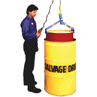Drum & Overpack Lifter, 55 -85 US gal. (45 -70 Imperial Gal.), 1000 lbs./454 kg Cap. Les Distributions ICE