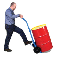 Diable pour baril, Fabriqu&eacute; en Acier, 30 - 55 gal. US (25 - 45 gal. imp.) Les Distributions ICE
