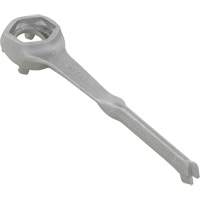 Single Ended Specialty Bung Nut Wrench, 1-1/2" Opening, 4-1/4" Handle, Non-Sparking Aluminum Les Distributions ICE