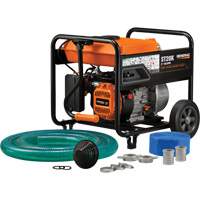 Semi-Trash Water Pump Kit, 158 GPM, 208 cc, 4 Cycle OHV Les Distributions ICE