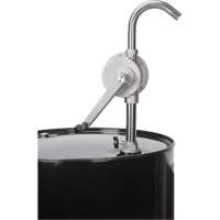 Pompe rotative pour baril, Acier inoxydable, Pour capacit&eacute; 55 gal., 12 oz/course Les Distributions ICE
