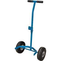 Cylinder Cart, Flat-Free Wheels, 15-1/2" W x 14-1/4" L Base, 600 lbs. Les Distributions ICE