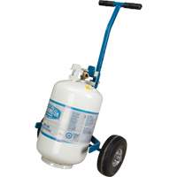 Cylinder Cart, Flat-Free Wheels, 15-1/2" W x 14-1/4" L Base, 600 lbs. Les Distributions ICE