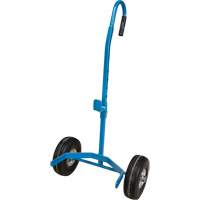 Cylinder Cart, Flat-Free Wheels, 15-1/2" W x 14-1/4" L Base, 600 lbs. Les Distributions ICE