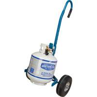 Cylinder Cart, Flat-Free Wheels, 15-1/2" W x 14-1/4" L Base, 600 lbs. Les Distributions ICE