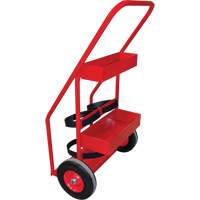 Hot Works Fire Prevention Cart, Semi-Pneumatic Wheels, 17.75" W x 8.9" L Base, 100 lbs. Les Distributions ICE