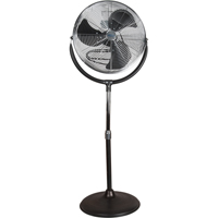 High-Velocity Pedestal Fan, Commercial, 3 Speed, 20" Diameter Les Distributions ICE