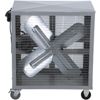 Ventilateur &agrave; filtre mobile et robuste &agrave; entraînement direct, 2 Vitesses Les Distributions ICE