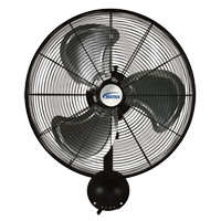 High-Velocity Oscillating Wall Fan, Industrial, 3 Speed, 20" Diameter Les Distributions ICE
