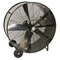Heavy-Duty Fixed Belt Drive Drum Fan, Industrial, 2 Speed, 42" Diameter Les Distributions ICE