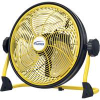 Rechargeable Indoor/Outdoor Fan with USB port, Commercial, Variable Speed, 12" Diameter Les Distributions ICE