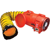 ALLEGRO INDUSTRIES Blower with Canister & Ducting, 1 HP, 1842 CFM Les Distributions ICE