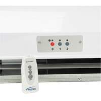 Air Curtain with Remote Control, 2 Speeds Les Distributions ICE