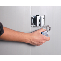 Armoires robustes &agrave; portes creuses, 38" la x 24" p x 72" h, 4 tablettes Les Distributions ICE