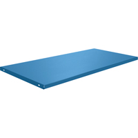 &eacute;tabli avec armoire - Tablettes, 58 3/4" x Capacit&eacute; de 300 lb, Acier, Bleu Les Distributions ICE