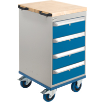 Mobile Cabinet Benches- Assembly Kits, Single Les Distributions ICE