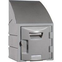 Locker, 12" x 15" x 25", Grey, Assembled Les Distributions ICE