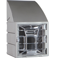 Locker, 12" x 15" x 12", Grey, Assembled Les Distributions ICE