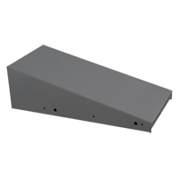 Clean Line Economy Lockers Slope Top, 1 Bank, 18" D x 12" W x 6" H, Steel Les Distributions ICE