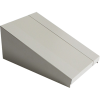 All-Welded Concorde - Heavy-Duty Lockers Sloping Top, 1 Bank, 18" D x 12" W x 6" H, Grey, Steel Les Distributions ICE