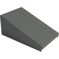 All-Welded Concorde - Heavy-Duty Lockers Sloping Top, 1 Bank, 18" D x 12" W x 6" H, Steel Les Distributions ICE