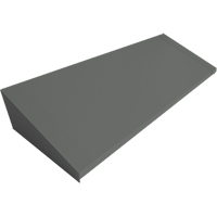 All-Welded Concorde - Heavy-Duty Lockers Sloping Top, 4 Bank, 18" D x 48" W x 6" H, Steel Les Distributions ICE