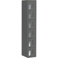 Casiers robustes Concorde, 6 niveaux, 12" x 18" x 72", Acier, Charbon, Soud&eacute; (assembl&eacute;) Les Distributions ICE