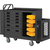 Heavy Duty Mobile Work Stations, Steel Surface Les Distributions ICE