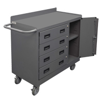 Mobile Workbench Cabinet, Steel Surface Les Distributions ICE