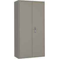 Armoire de rangement Hi-Boy, Acier, 4 Tablettes, 72" h x 36" la x 18" P, Gris Les Distributions ICE