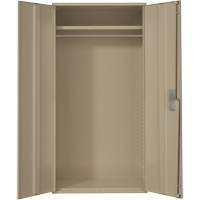 Armoire garde-robe, Acier, 36" la x 18" p x 72" h, Beige Les Distributions ICE