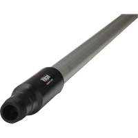 Manche de la s&eacute;rie Transport, Aluminium/Polypropyl&egrave;ne, Ergonomique, Pointe Filetage europ&eacute;en, 1-1/4" dia, 59" lo Les Distributions ICE