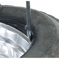 D&eacute;monte-pneu pour pneu sans chambre &agrave; air service lourd T45A, 37" lo, 4,6 lb Les Distributions ICE