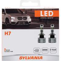 Ampoule pour feu avant H7, DEL, 13,2 W/17 W, Blanc Les Distributions ICE