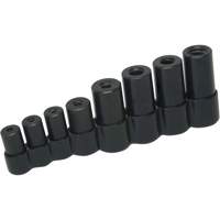 Tap Socket Set, 8 Pieces, 1/4"/3/8" Drive Size Les Distributions ICE