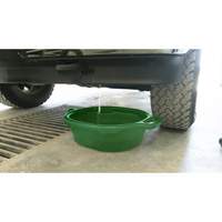 Green Oval Drain Pan Les Distributions ICE