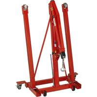Grue pliante pour moteur, Capacit&eacute; 2500 lb (1,25 tonne) Les Distributions ICE