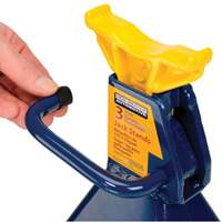 Jack Stand, Locking Handle/Ratchet, 3 tons Capacity, 19" H Les Distributions ICE