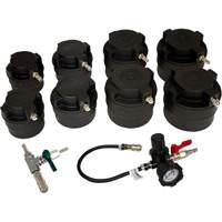Trousse de test du syst&egrave;me d'air turbo HD avec adaptateur fumig&egrave;ne 10 mcx Les Distributions ICE