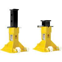 EZ-Wheel Jack Stand, Locking Pin, 22 Tons Capacity, 13-1/2" - 20" H Les Distributions ICE