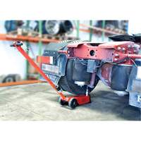 Cric &agrave; 2 &eacute;tapes, 22 tonne(s)/44 tonne(s), Air comprim&eacute;/hydraulique Les Distributions ICE