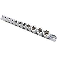 Flat-Cut E-"Star" Socket Set, 11 Pieces, 3/8" Drive Size Les Distributions ICE