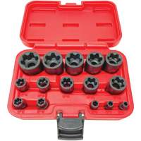EP "Star" Plus Socket Set, 15 Pieces, 1/4"/3/8"/1/2" Drive Size Les Distributions ICE
