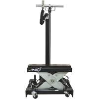 Cric de service de plancher, 12 tonne(s) Capacit&eacute;, 7-1/2" Abaiss&eacute;e, 15-3/4" &eacute;lev&eacute;e, Air comprim&eacute;/hydraulique Les Distributions ICE