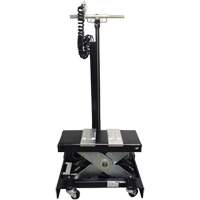 Cric de service de plancher &agrave; profil bas, 12 tonne(s) Capacit&eacute;, 7-1/2" Abaiss&eacute;e, 15" &eacute;lev&eacute;e, Air comprim&eacute;/hydraulique Les Distributions ICE